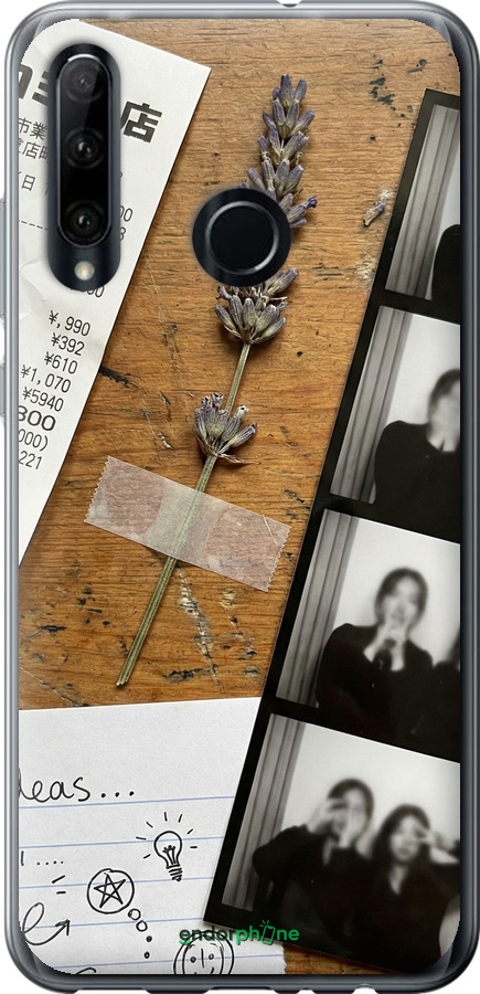 Силиконовый чехол Aesthetic Scrapbook Collage для Huawei Honor 10i - 6773u-1673 изображение 