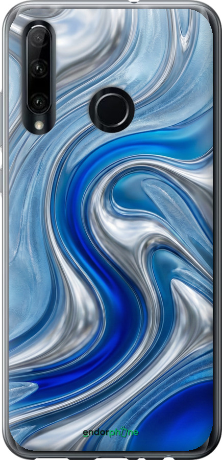 Силиконовый чехол Liquid Chrome для Huawei Honor 20 Lite - 6781u-1832 изображение 