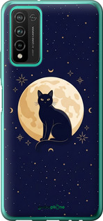 Силіконовий чохол 'Cute Cat Celestial/Witchy' для Huawei Honor 10X Lite зображення 3