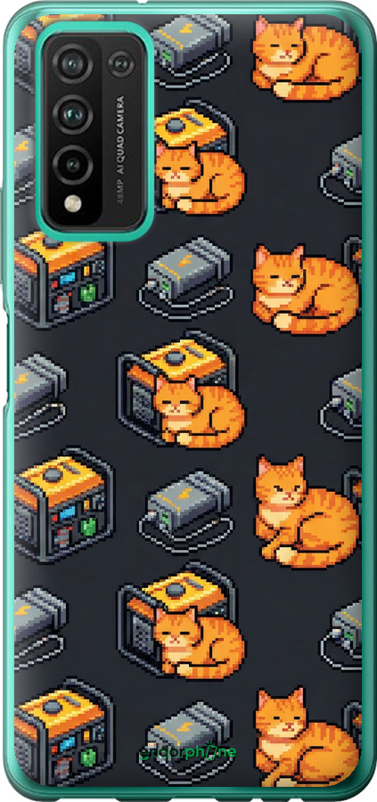 Силиконовый чехол Autonomous Zone для Huawei Honor 10X Lite - 6771u-2198 изображение 