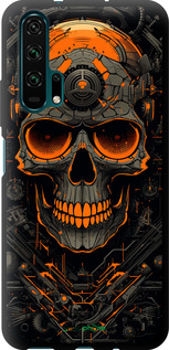 TPU чехол Череп для Huawei Honor 20 Pro - 5952b-1702 изображение 