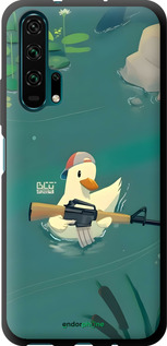 TPU чехол Уточка с автоматом для Huawei Honor 20 Pro - 6356b-1702 изображение 