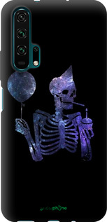 TPU чехол Скелетное искусство для Huawei Honor 20 Pro - 6536b-1702 изображение 