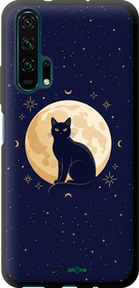 TPU чехол Cute Cat Celestial/Witchy для Huawei Honor 20 Pro - 6787b-1702 изображение 