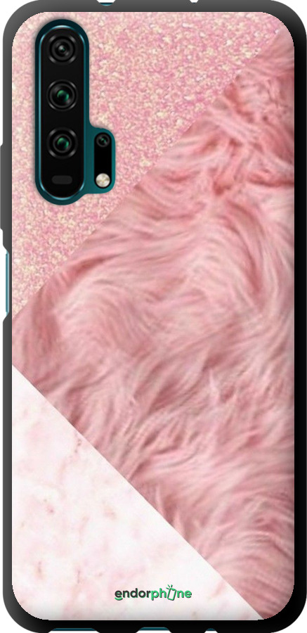 TPU чехол Рожеві текстури для Huawei Honor 20 Pro - 4343b-1702 изображение 