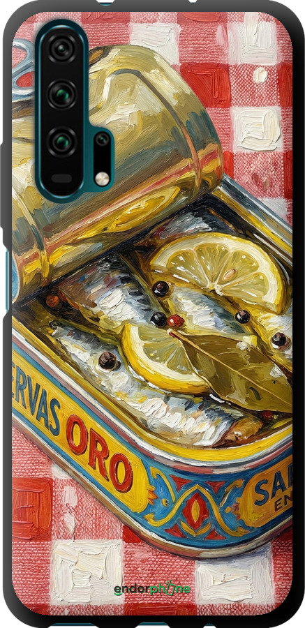 TPU чехол Vintage Sardine Tin Phone для Huawei Honor 20 Pro - 6772b-1702 изображение 