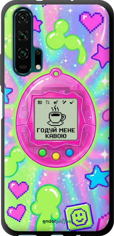 TPU чехол Y2K Aesthetic Retro Pet: Годуй мене кавою для Huawei Honor 20 Pro - 6784b-1702 изображение 
