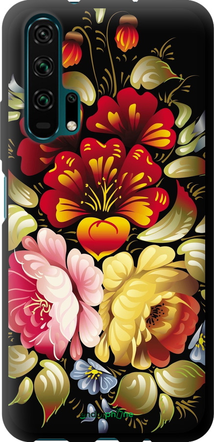 TPU чехол Хохлома 6 для Huawei Honor 20 Pro - 829b-1702 изображение 