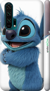 3D пластиковый матовый чехол Стич 1 для Huawei Honor 20 Pro - 6686m-1702 изображение 
