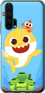 2D пластиковий чехол Бейби Шарк для Huawei Honor 20 Pro - 6303t-1702 изображение 