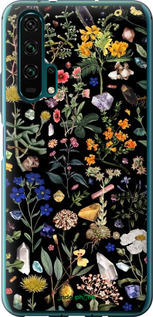2D пластиковый чехол С цветами для Huawei Honor 20 Pro - 6422t-1702 изображение 