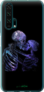 2D пластиковый чехол С изображением скелета для Huawei Honor 20 Pro - 6537t-1702 изображение 
