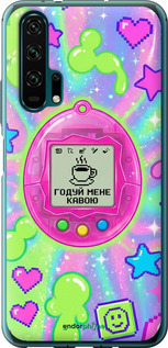 Силіконовий чехол Y2K Aesthetic Retro Pet: Годуй мене кавою для Huawei Honor 20 Pro - 6784u-1702 изображение 