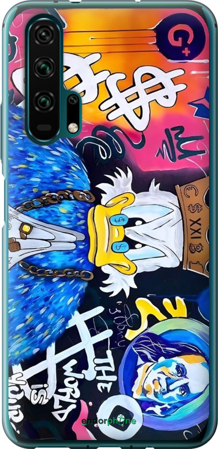 2D пластиковый чехол Скрудж 2 для Huawei Honor 20 Pro - 6285t-1702 изображение 