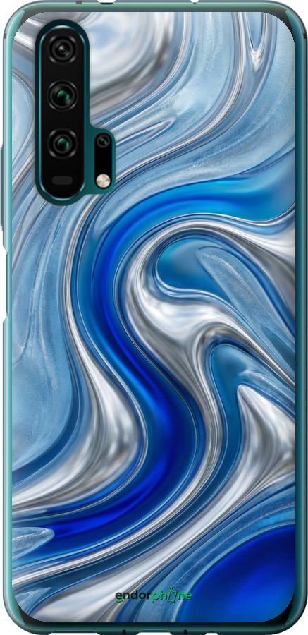 Силиконовый чехол Liquid Chrome для Huawei Honor 20 Pro - 6781u-1702 изображение 