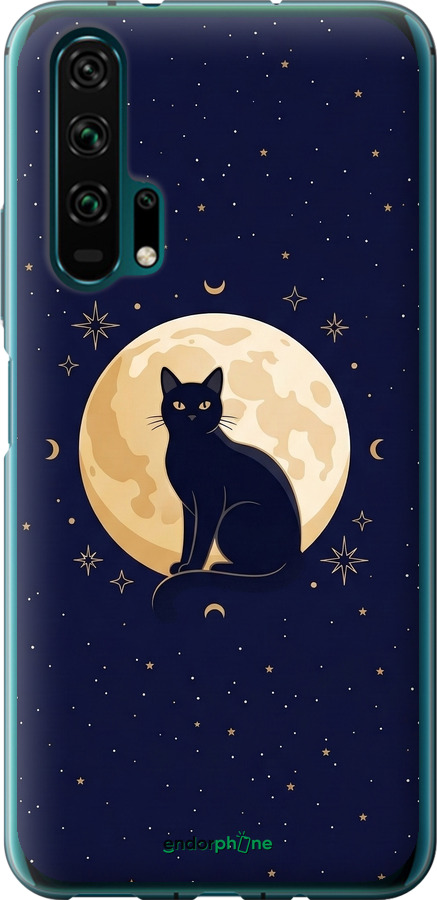 2D пластиковый чехол Cute Cat Celestial/Witchy для Huawei Honor 20 Pro - 6787t-1702 изображение 