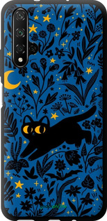 TPU чехол Летняя ночь для Huawei Nova 5T - 6472b-1833 изображение 