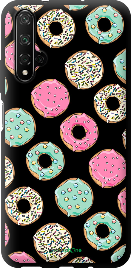 TPU чехол Пончики 1 для Huawei Nova 5T - 4657b-1833 изображение 