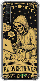 Силикон с усиленными углами чехол The Overthinker для Huawei Nova 5T - 6774sp-1833 изображение 