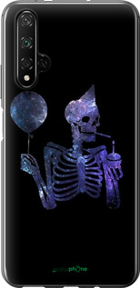 2D пластиковый чехол Скелетное искусство для Huawei Nova 5T - 6536t-1833 изображение 