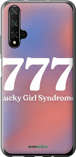 Силиконовый чехол 'Aesthetic Aura Gradient 777 Lucky Energy' для Huawei Nova 5T изображение 3
