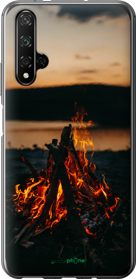 2D пластиковый чехол Огонь для Huawei Honor 20 - 6021t-1697 изображение 