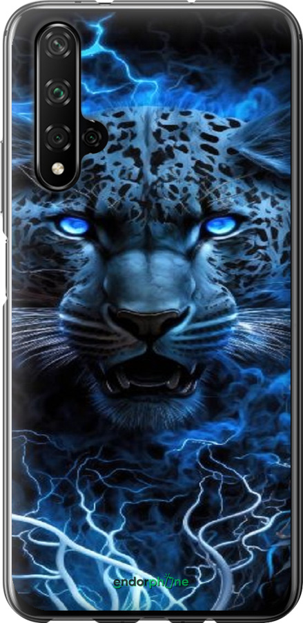 Силіконовий чехол Крижаний леопард для Huawei Nova 5T - 6460u-1833 изображение 