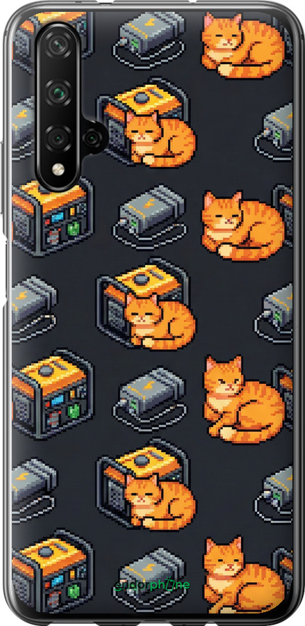 Силіконовий чехол Autonomous Zone для Huawei Nova 5T - 6771u-1833 изображение 