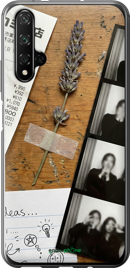 Силіконовий чехол Aesthetic Scrapbook Collage для Huawei Nova 5T - 6773u-1833 изображение 