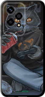 TPU чехол gamer cat для Huawei Honor 200 Lite - 4140b-3728 изображение 