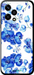 TPU чехол Голубые орхидеи для Huawei Honor 200 Lite - 4406b-3728 изображение 