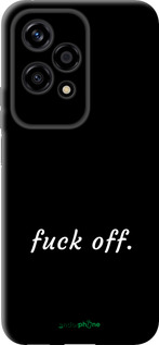 TPU чехол Fuck off для Huawei Honor 200 Lite - 4731b-3728 изображение 