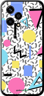 TPU чехол Color shapes для Huawei Honor 200 Lite - 4893b-3728 изображение 