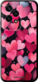 TPU чехол Сердечки 4 для Huawei Honor 200 Lite - 5662b-3728 изображение 