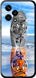 TPU чехол Тигр для Huawei Honor 200 Lite - 6016b-3728 изображение 