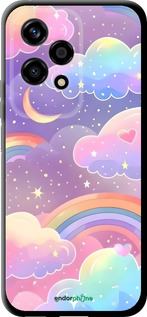 TPU чехол Облака и радуга для Huawei Honor 200 Lite - 6312b-3728 изображение 