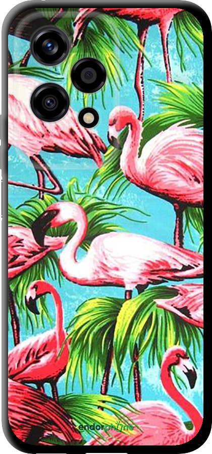 TPU чехол Tropical background для Huawei Honor 200 Lite - 4016b-3728 изображение 