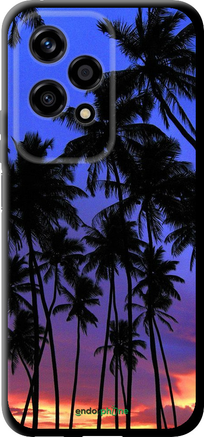 TPU чехол Пальмы для Huawei Honor 200 Lite - 4324b-3728 изображение 