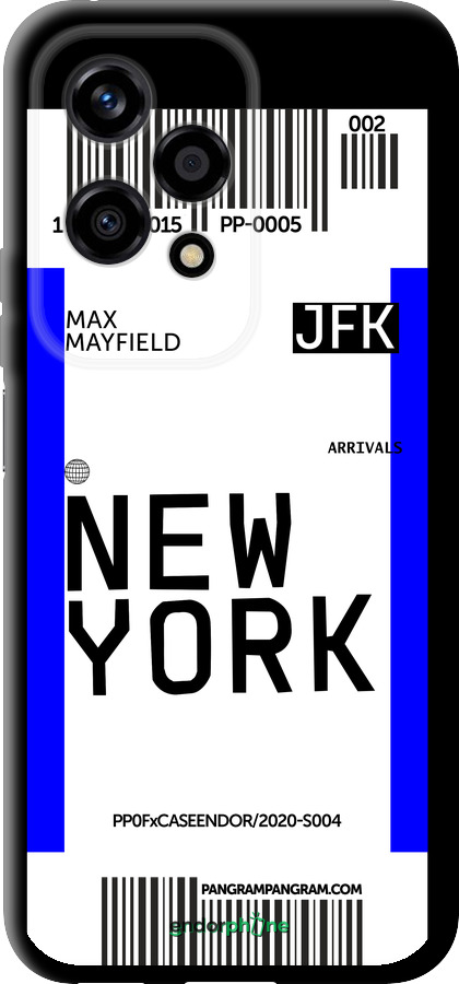 TPU чехол New York для Huawei Honor 200 Lite - 4861b-3728 изображение 