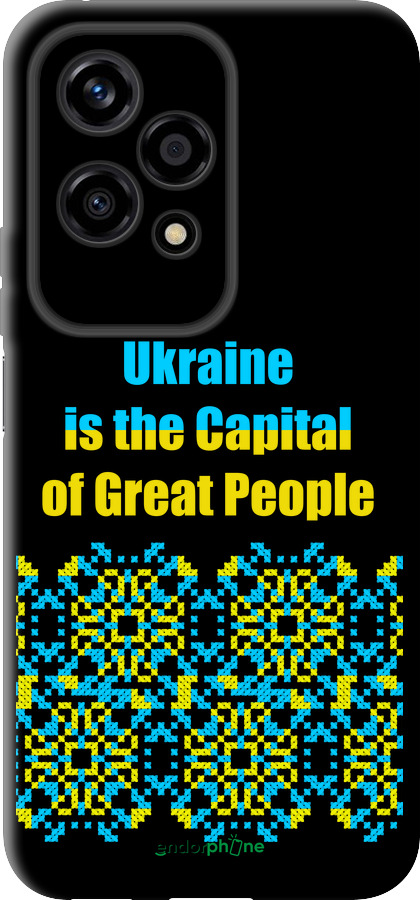 TPU чехол Ukraine  для Huawei Honor 200 Lite - 5283b-3728 изображение 