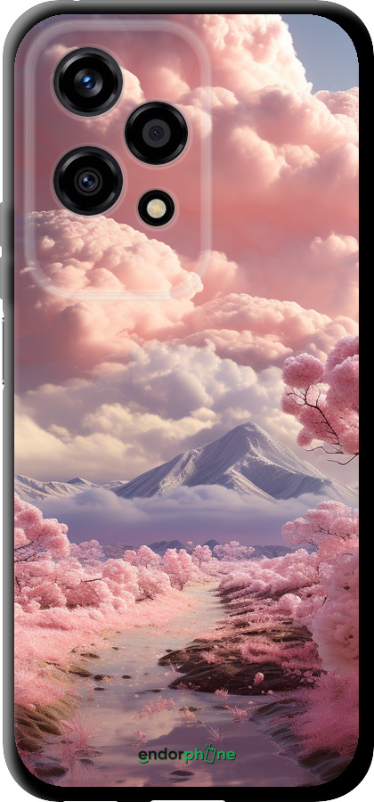 TPU чехол Розовые облака для Huawei Honor 200 Lite - 5660b-3728 изображение 
