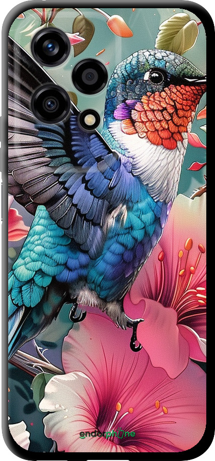 TPU чехол Сказочная колибри для Huawei Honor 200 Lite - 6051b-3728 изображение 