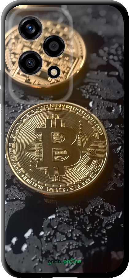 TPU чехол Вулканійчний Bitcoin для Huawei Honor 200 Lite - 6092b-3728 изображение 
