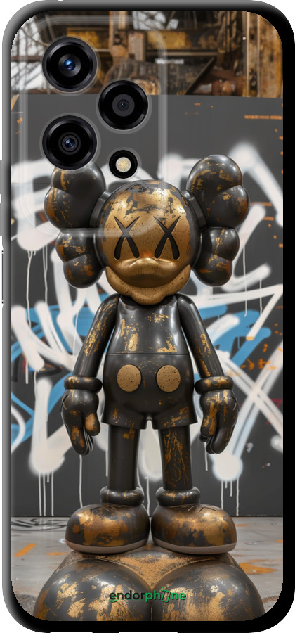 TPU чехол Bronze kaws v3 для Huawei Honor 200 Lite - 6099b-3728 изображение 