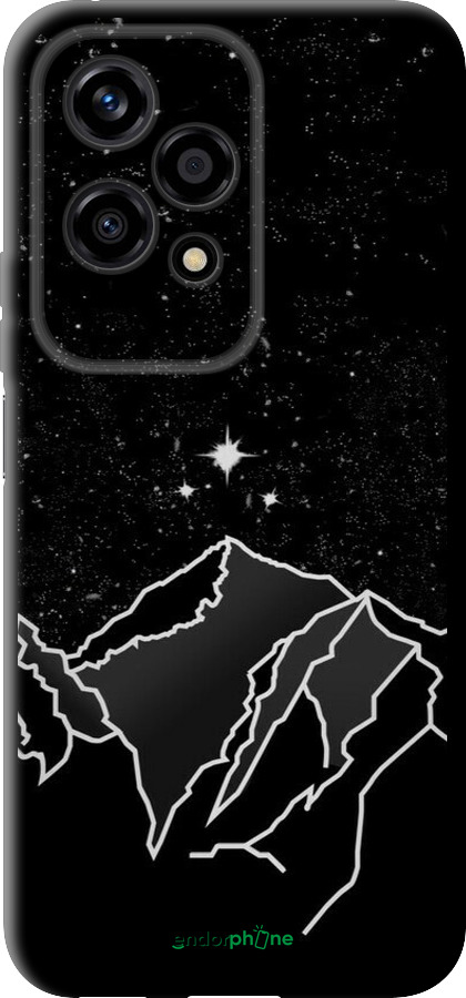 TPU чехол Минималистический горный пейзаж для Huawei Honor 200 Lite - 6438b-3728 изображение 