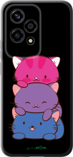 Силиконовый чехол Милые кошки для Huawei Honor 200 Lite - 6518u-3728 изображение 