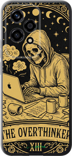 Силіконовий чохол 'The Overthinker' для Huawei Honor 200 Lite зображення 1