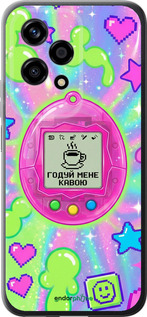 Силіконовий чехол Y2K Aesthetic Retro Pet: Годуй мене кавою для Huawei Honor 200 Lite - 6784u-3728 изображение 