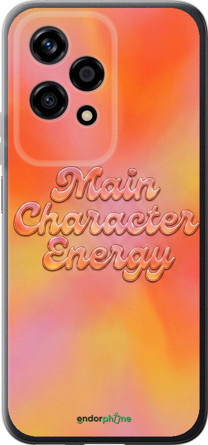 Силиконовый чехол Aura Gradient Main Character Energy Aesthetic Y2K для Huawei Honor 200 Lite - 6783u-3728 изображение 