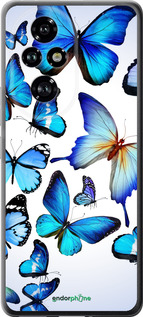 Силиконовый чехол Бабочки для Huawei Honor 200 Pro - 6023u-3729 изображение 